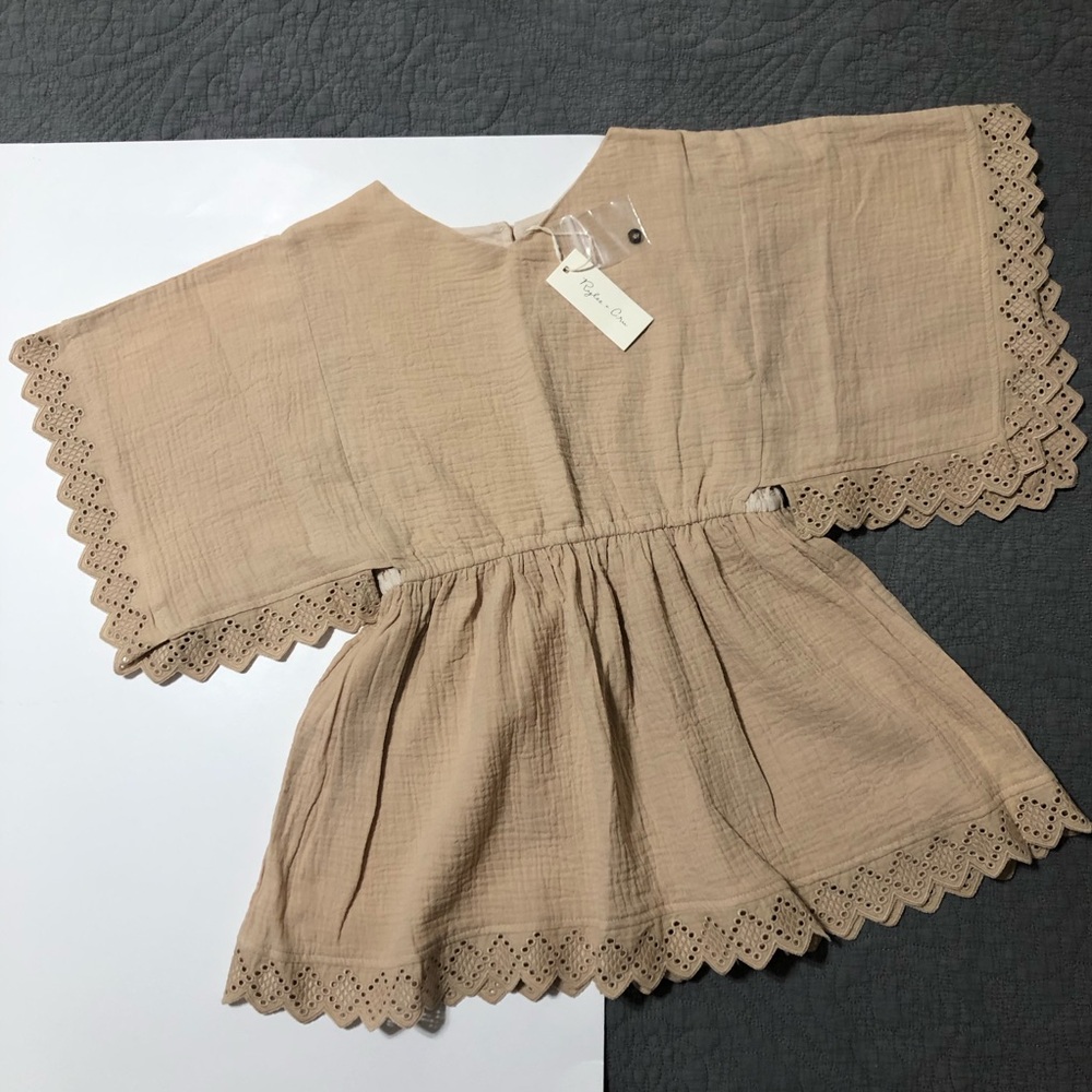 RYLEE + CRU Beige Beach Dress • 6/7